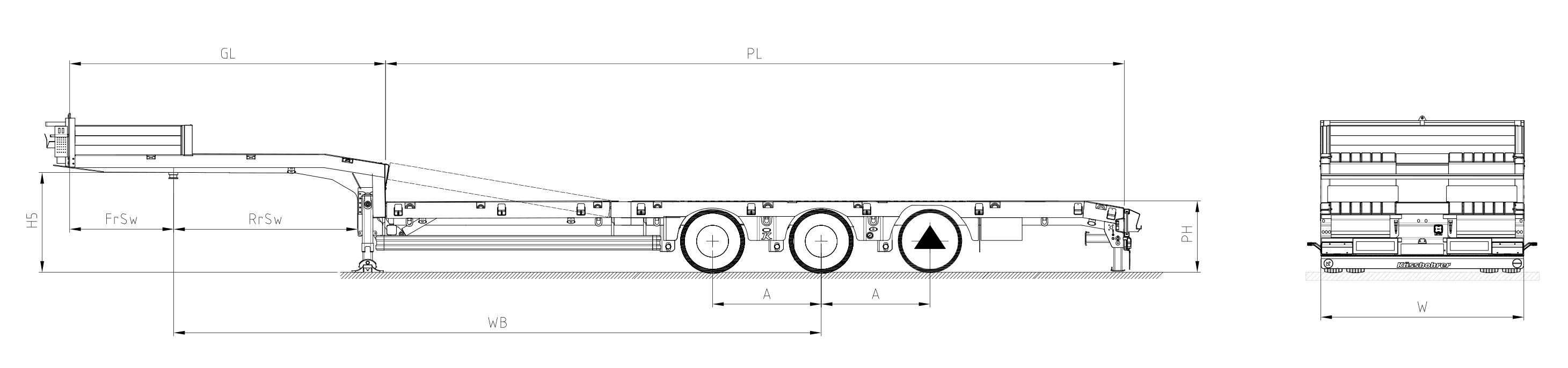 Kässbohrer K.SLS.HS 3 новый - картинка - 2