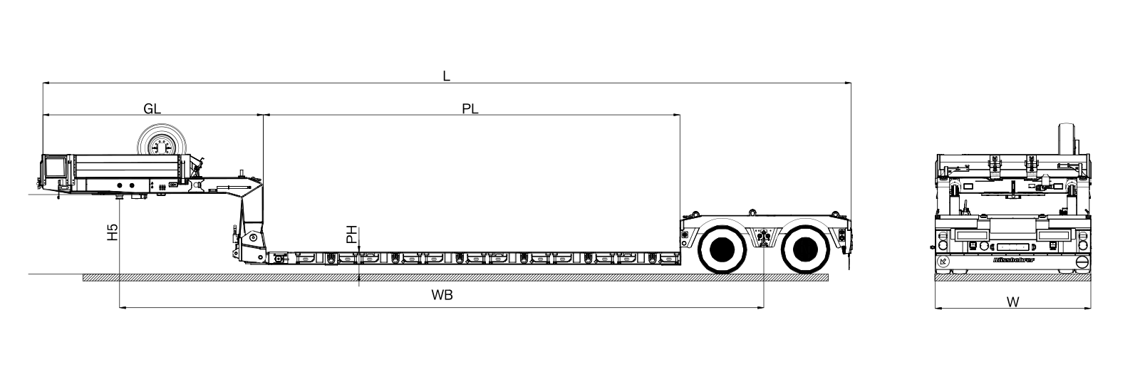 Kässbohrer K.SLL 2 новый - картинка - 2